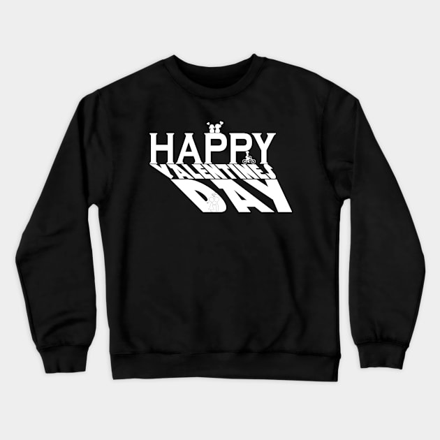 valentines day by chakibium Crewneck Sweatshirt by chakibium